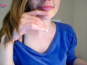 Sensual soft hand palms fingers tease 15/16