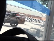 Caught in the stree, she ends up banging a big dick 2/16