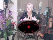 Obedient Slave-Mommy AimeeParadise. START-STOP show. Hot.!. Hands behind your back, bitch! 16/16