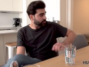 HUNT4K. Guy is happy to help friend get rid of blue balls with the help of GF 2/16