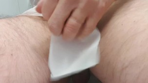 Tranny masturbation with hard cock and huge cum shot!!!