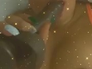 Testing out my dildo 