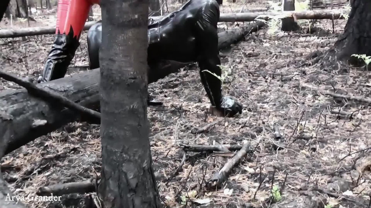 Latex Fetish Play with Rubber doll - RedTube