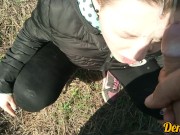 милая маленькая школьница делает восхитительный миньет и получает много спермы на лицо 14/16