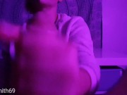 Kitty Smith69 wearing pijamas in the DARK 5/16