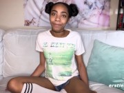 Ebony Beauty Kitty Showing Off Her Hot Body