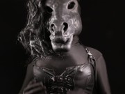 Furry ponyplay horse girl masturbating huge horsecock 2/16