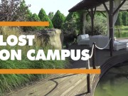 Hot teen blonde Zazie Skymm lost on campus 1/16