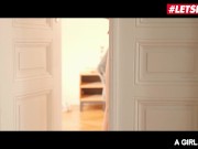 AGirlKnows - Stefanie Moon & Adel Morel Russian Teen Intense Passionate Lesbian Sex - LETSDOEIT 2/16