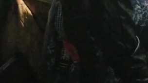 HOT LEATHER PANTS ARE THE BEST TO FUCK