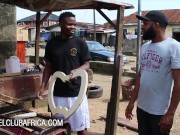 Lucky BBC invited for hot sex by curvy ebony beauty 3/16