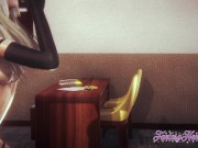 Nier Automata Hentai - A2 Blowjob and cums in her mouth 16/16