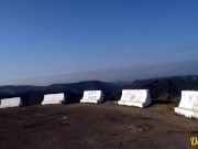 публичный секс со школьницей  на смотровой площадке на горном перевале и полный рот вкусной спермы  2/16