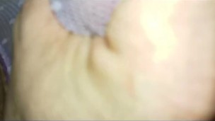 Cum through panties