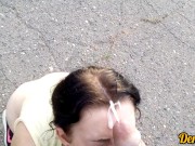 секс с милашкой на старой дороге много спермы на лице и волосах 10/16