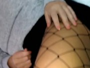 Put remote vibe in pussy and went to casino- turned it up when she hit a jackpot 1/16