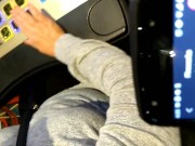 Put remote vibe in pussy and went to casino- turned it up when she hit a jackpot 5/16