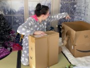 OmankoVivi Christmas Unboxing 2020 4K SFW 2/16