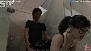 Pandora's Box #21: Nympho coworker gets fucked in the ass (HD gameplay)