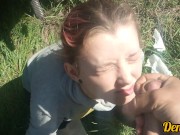 весенний миньет от ненасытной любимой школьницы лицо залито тёплой вкусной спермой 12/16