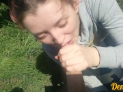 весенний миньет от ненасытной любимой школьницы лицо залито тёплой вкусной спермой 2/16