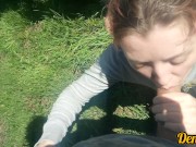 весенний миньет от ненасытной любимой школьницы лицо залито тёплой вкусной спермой 3/16