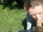 весенний миньет от ненасытной любимой школьницы лицо залито тёплой вкусной спермой 4/16