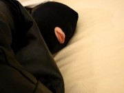 KinkyViolet Leather StraightJacket Bondage  14/16