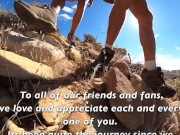 Hiking In Thongs in the Las Vegas Mountains Outdoor Sex 16/16