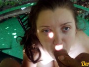 милая школьница делает чудесный минет, чтобы умыться теплой спермой 9/16