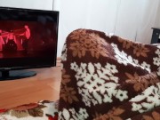 С завязанными глазами залезла ко мне под одеяло и начала делать кунилингус  - IkaSmokS 13/16