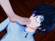 Joker gets foot fucked by his teacher Sadayo Kawakami in the nurses office. 3/16