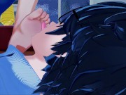 Joker gets foot fucked by his teacher Sadayo Kawakami in the nurses office. 4/16