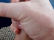 She gags sucking dick before work. I served up cum she can swallow with breakfast. Good morning sexy
