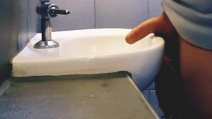 I piss in the sink
