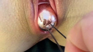 Eu amo raspar a buceta da minha esposa e foder seu buraco liso ...