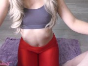 POV Sexy Girl Sucking Big Dick after Work - Cum in Mouth 1/16