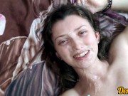 школьница любит страстно получать много тёплой и вкусной спермы в рот и на милое улыбчивое лицо 16/16