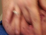 Milf rubbing swollen clit