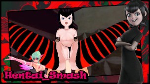 Mavis Dracula rides your dick POV, doggystyle arm pull. Hotel Transylvania Hentai.