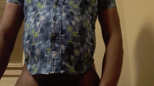 Belly inflation in buttonup