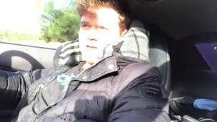 Wanking In Car