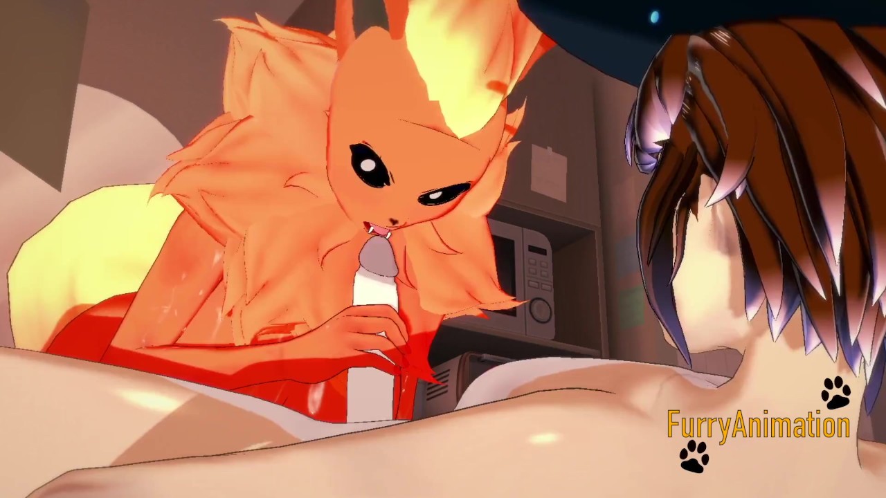 Pokemon Hentai - Flareon blowjob to dog with cum in her mouth - Video di sesso gratis - RedTube