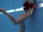 Swimming and stripping in the pool and on water Diana 13/16