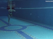 Swimming and stripping in the pool and on water Diana 2/16