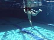 Swimming and stripping in the pool and on water Diana 4/16