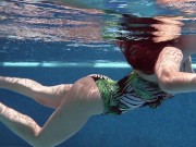 Swimming and stripping in the pool and on water Diana 7/16