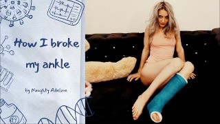 How I broke my ankle by Naughty Adeline - RedTube