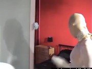 Hot Babe's Body Full Encased In Nylon Pantyhose Masking - Shiny Spandex And Sexy Latex - Part 1 10/16