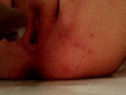 Two creamy orgasms with my new toy 12/16